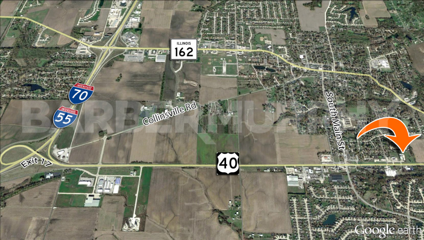 Area Map of 320 East Hwy 40, Troy, IL 62294