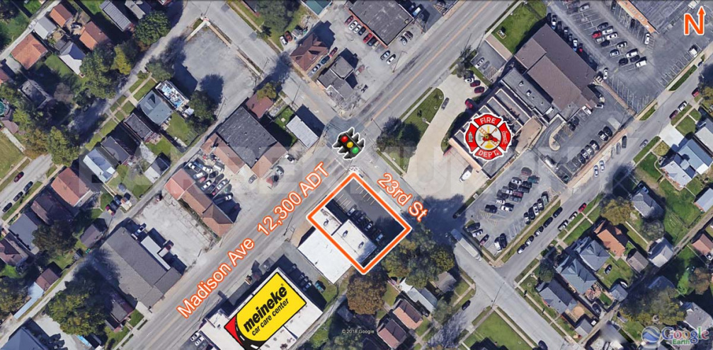 Site Map for 2266 Madison Ave., Granite City, IL 62040